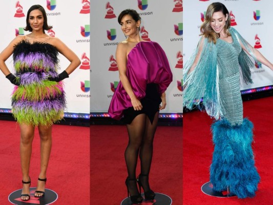 Ellas fueron las peores vestidas de los Latin Grammy