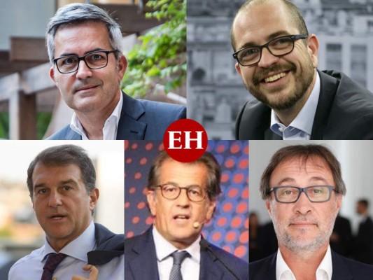 Los rostros de los candidatos a ocupar el sillón de Bartomeu (FOTOS)  