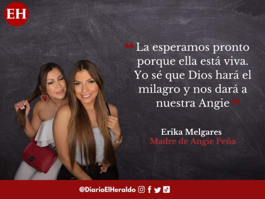 'Son 19 días de angustia y en espera': frases de los padres de Angie Peña en su cumpleaños 23