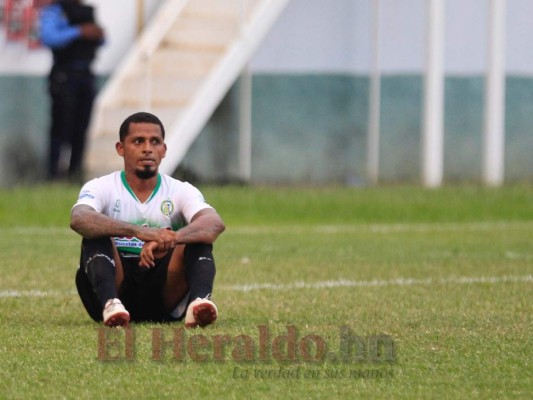 FOTOS: La tristeza en los jugadores del Juticalpa por tener un pie en el descenso