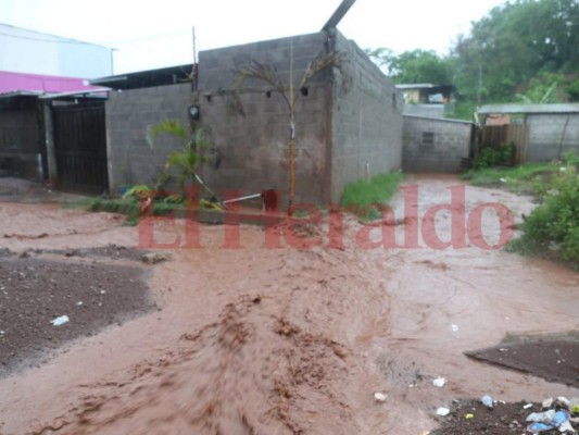 Imágenes de las inundaciones en la capital de Honduras