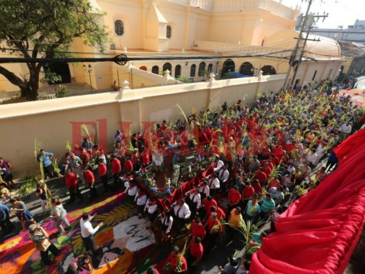 Semana Santa: Pasión y júbilo entre los hondureños en el Domingo de Ramos