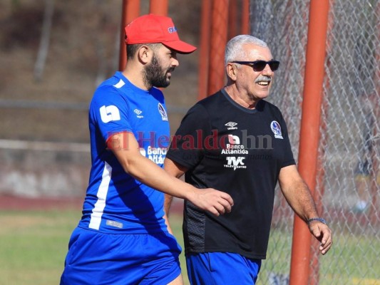 Esto hizo Olimpia en el entrenamiento de este martes en la Villa Olímpica