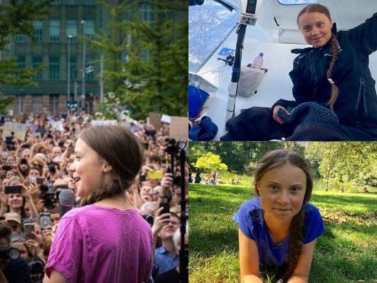 FOTOS: Así es la vida de Greta Thunberg, la niña que lucha contra el cambio climático