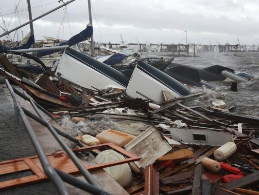 FOTOS: Los daños provocados tras la llegada del Huracán Michael a Florida