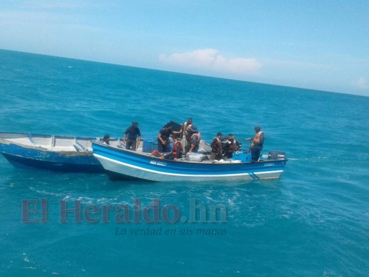 FOTOS: Así son las turbulentas aguas de La Mosquitia, donde naufragó el barco con varios pescadores hondureños