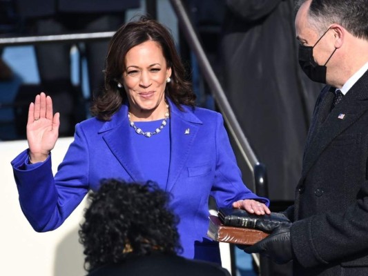 FOTOS: Así fueron juramentados Joe Biden y Kamala Harris  