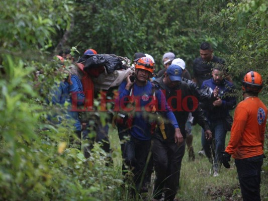 Las dramáticas imágenes del rescate de la primera víctima de las lluvias en Honduras