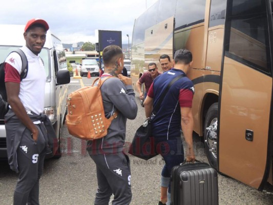 FOTOS: Saprissa llega a Honduras para amargarle la fiesta a Motagua en la final