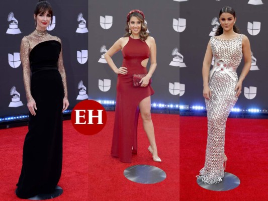 FOTOS: Famosos que deslumbraron en la alfombra roja de los Latin Grammy 2019