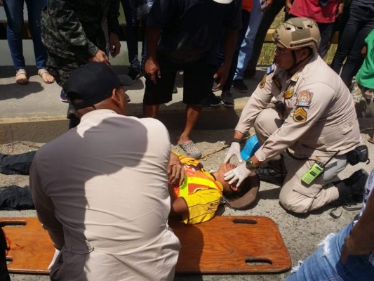 Fotos: Los destrozos que dejó el aparatoso accidente en carretera a La Lima