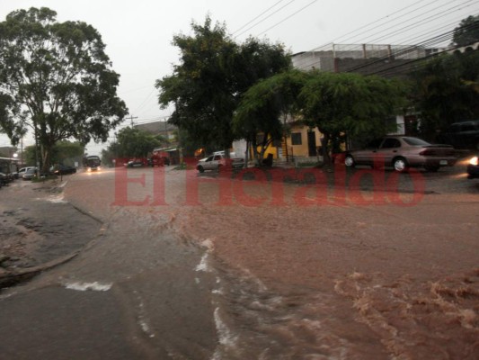 Imágenes de las inundaciones en la capital de Honduras