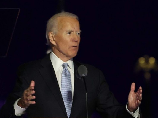 Las primeras imágenes de Joe Biden como presidente electo de EEUU