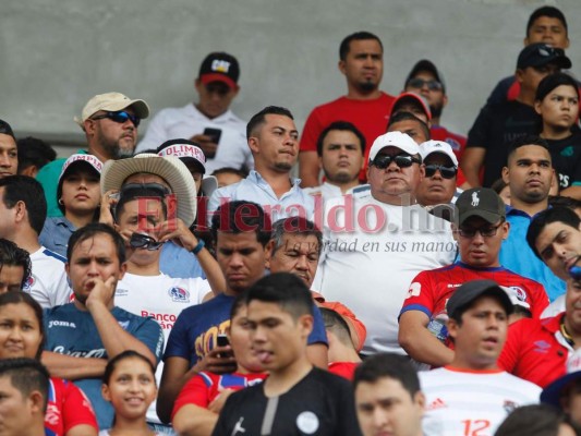 A pesar de la lluvia, ambientazo en Choluteca en la semifinal UPNFM vs Olimpia