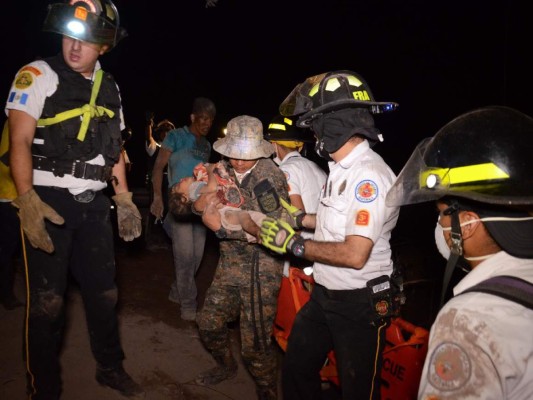 Las desgarradoras imágenes que dejó la erupción del volcán de Fuego en Guatemala