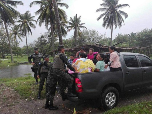 Honduras con el agua hasta el cuello por fuertes lluvias