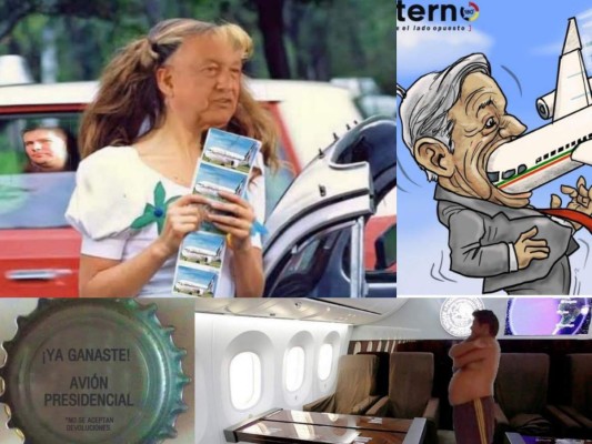 Los mejores memes por la rifa del avión presidencial de México