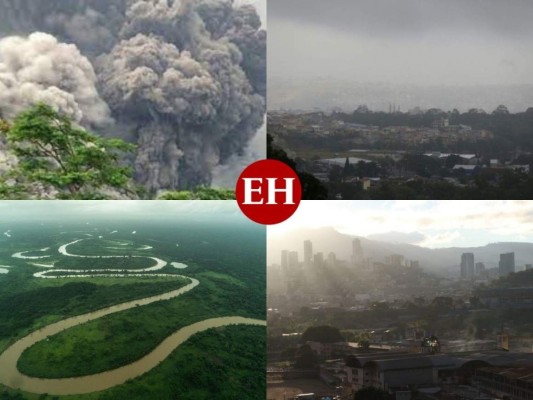 ¿Qué lugares serán los más afectados en Honduras por nube de ceniza volcánica?