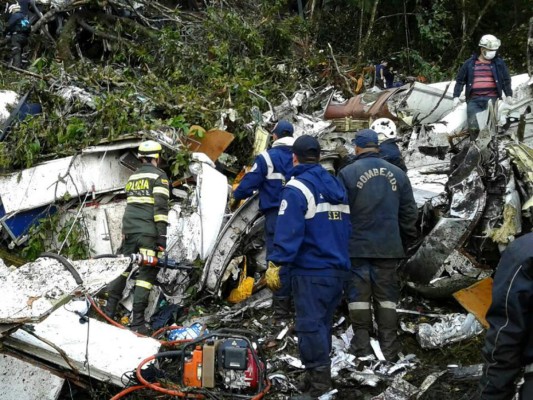 FOTOS: Las escenas no antes vistas de la tragedia Chapecoense