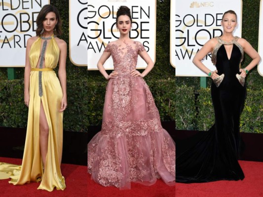 Las mejor vestidas de los Golden Globes 2017