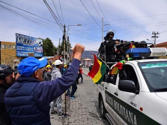 FOTOS: Lo que pasó en Bolivia a un día de la renuncia de Evo Morales