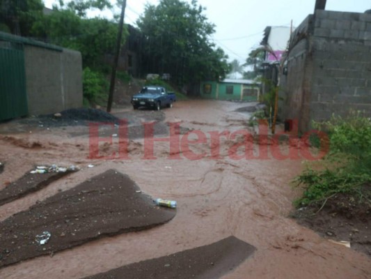 Imágenes de las inundaciones en la capital de Honduras