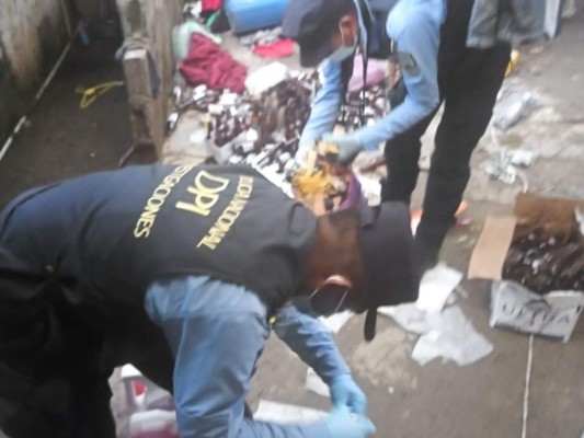 Bombas molotov, drogas, armas y tres detenidos en laboratorio de la MS-13 que pretendía desestabilizar elecciones