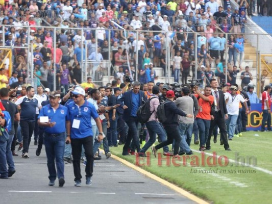 La final entre Olimpia y Motagua en 10 fotos