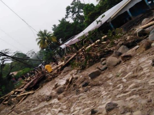 En imágenes : Las duras secuelas de Eta a su paso por Honduras