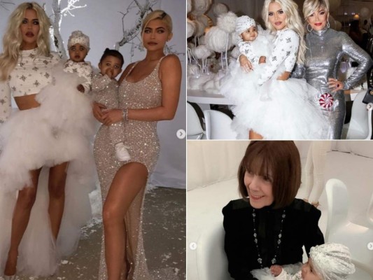 FOTOS: Kylie y Kendall Jenner, Kim, Khloé y Kourtney Kardashian se lucieron con glamurosa fiesta navideña