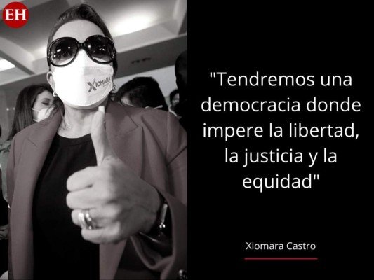 En frases: el discurso de Xiomara Castro al conformar alianza con Nasralla