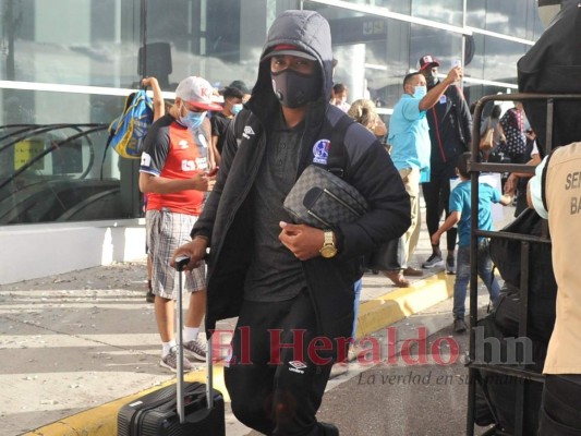 FOTOS: Así fue la llegada de Olimpia a Tegucigalpa tras su eliminación de la Concachampions