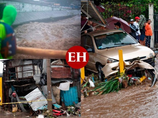 Muertos e inundaciones: estragos de la tormenta Amanda en El Salvador (FOTOS)