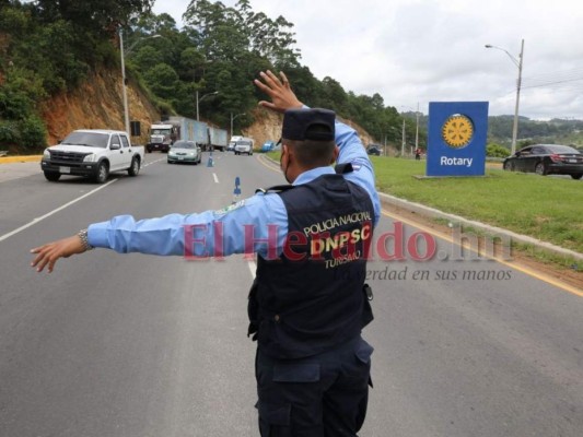 Caravanas vehiculares y operativos: capitalinos vuelven tras Feriado Morazánico