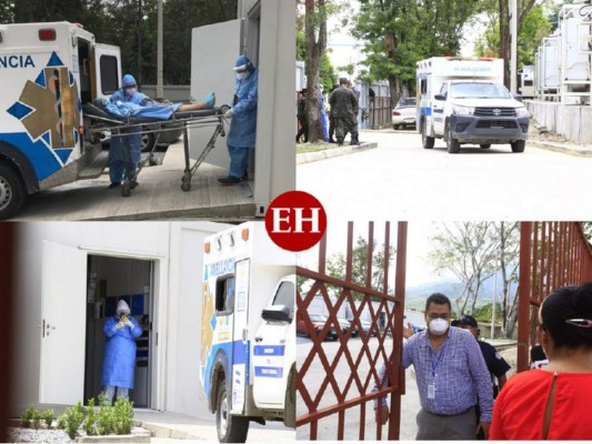 Tras tres meses de espera, así comenzó a operar el primer hospital móvil en Honduras (Fotos)