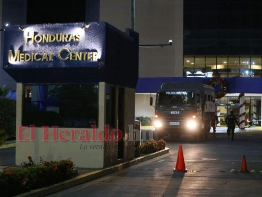 Incertidumbre y zozobra: Así fue militarizado hospital privado para atender a recluso en Tegucigalpa