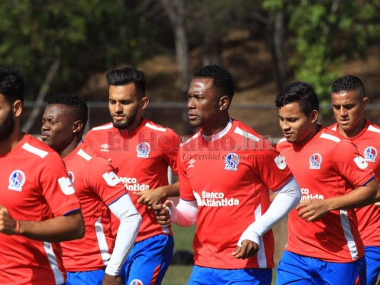 Esto hizo Olimpia en el entrenamiento de este martes en la Villa Olímpica