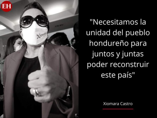 En frases: el discurso de Xiomara Castro al conformar alianza con Nasralla