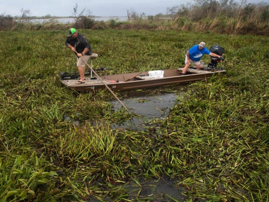 Dolor y devastación por el huracán Laura en el sur de EEUU (FOTOS)