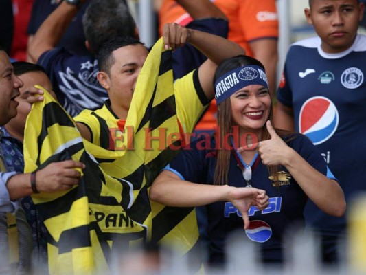 FOTOS: Las bellezas que adornan la gran final entre Motagua y Real España