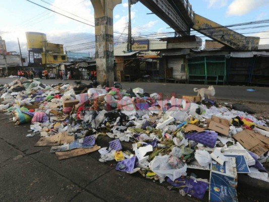 Más de 100 toneladas de basura dejó la Navidad en las calles capitalinas