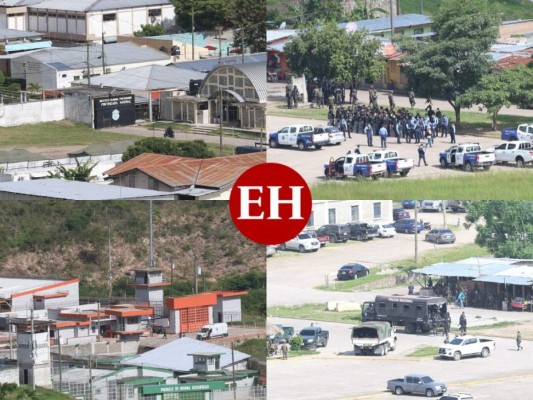 FOTOS: Fuerte presencia militar y policial en la Penitenciaría de Támara