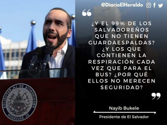 Las frases de Bukele en medio de crisis constitucional en El Salvador