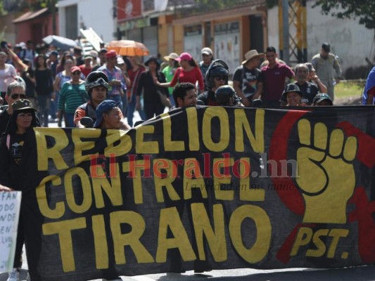 La inusual forma de Libre de protestar en el Día de la Independencia