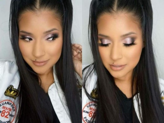 Hondureña Kriz Reales es sensación en redes por sus impresionantes looks de maquillaje