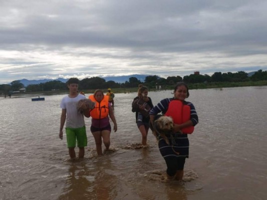 En imágenes : Las duras secuelas de Eta a su paso por Honduras