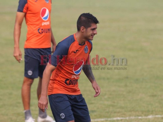 El entreno de Motagua previo al duelo ante Vida en la última jornada del Clausura