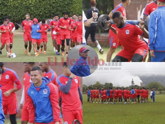 FOTOS: Olimpia comenzó pretemporada pensando en el bicampeonato nacional