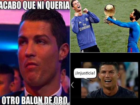 Messi gana su sexto Balón de Oro y Cristiano protagoniza los crueles memes