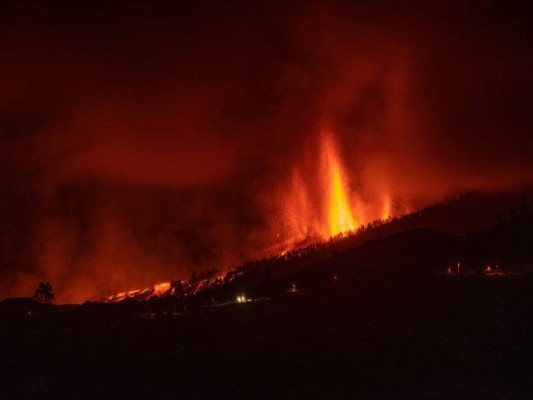 Destrucción y zozobra: las imágenes que dejó la erupción del volcán Cumbre Vieja